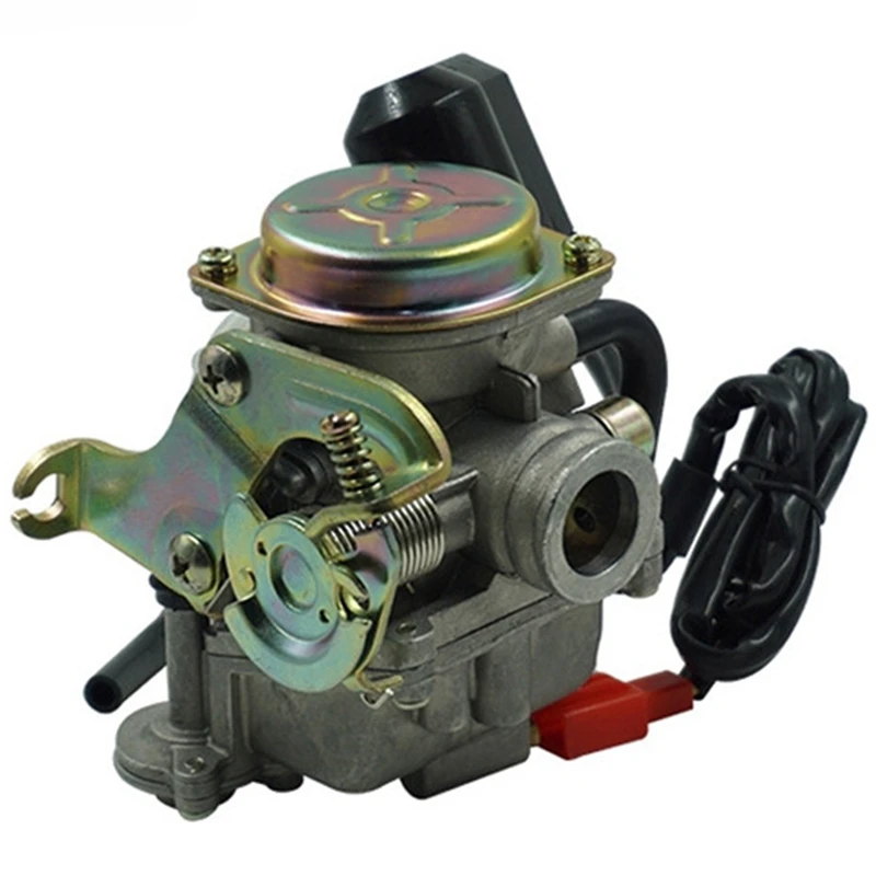 

Motorcycle Carburetor Fit for GY6 50CC 49CC 139QMB 4 Stroke Scooter 18mm Intake Manifold