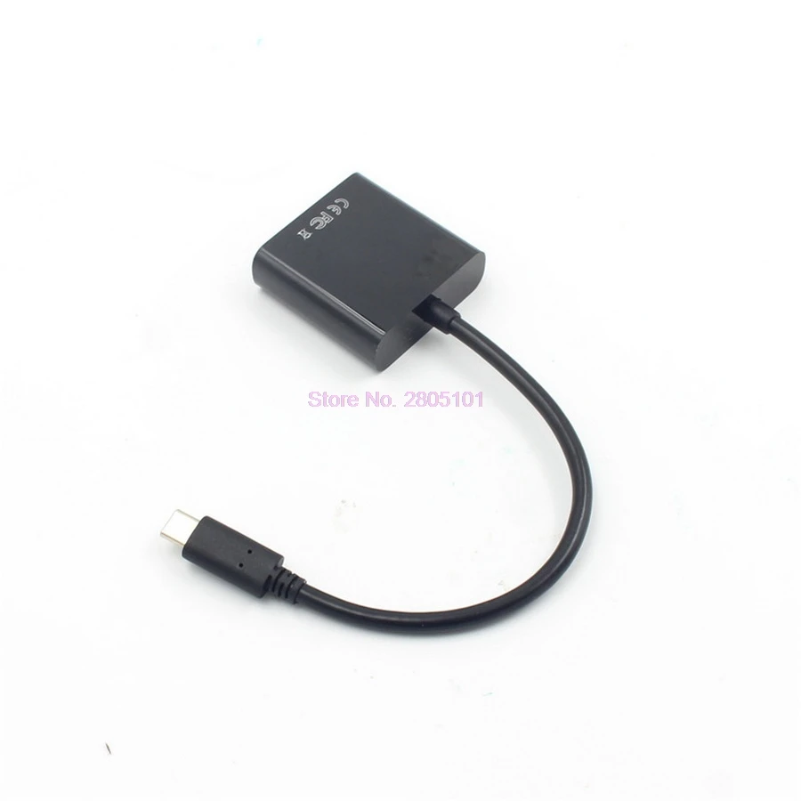 dhl or fedex 200pcs USB Type C To VGA Adapter Cable USB 3.1 Type-C Male To VGA Female Converter Adapter for Laptop
dhl or fedex 200pcs USB Type C To VGA Adapter Cable USB 3.1 Type-C Male To VGA Female Converter Adapter for Laptop
