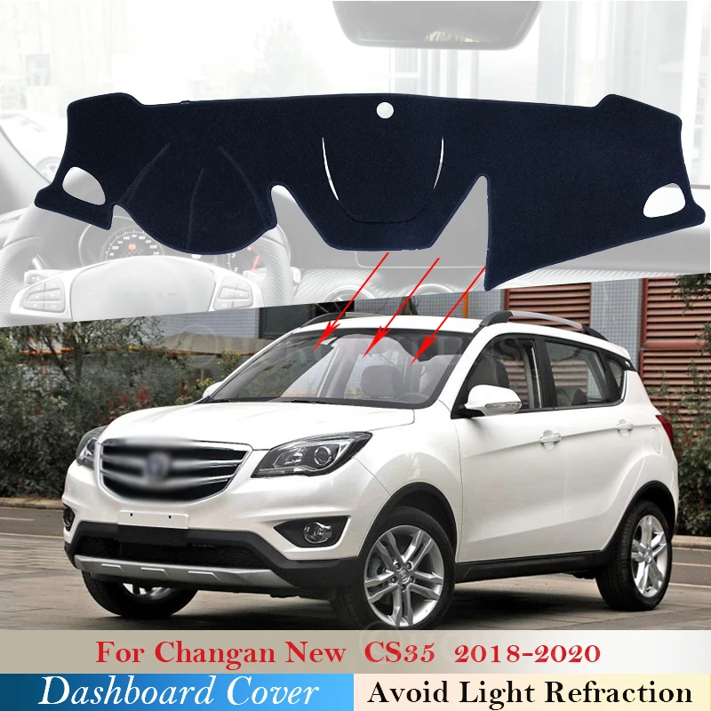 Крышка приборной панели, защитная накладка для Changan New CS35 2018 2019 2020, автомобильные аксессуары, приборная панель, Солнцезащитный ковер с защито...
Крышка приборной панели, защитная накладка для Changan New CS35 2018 2019 2020, автомобильные аксессуары, приборная панель, Солнцезащитный ковер с защито...