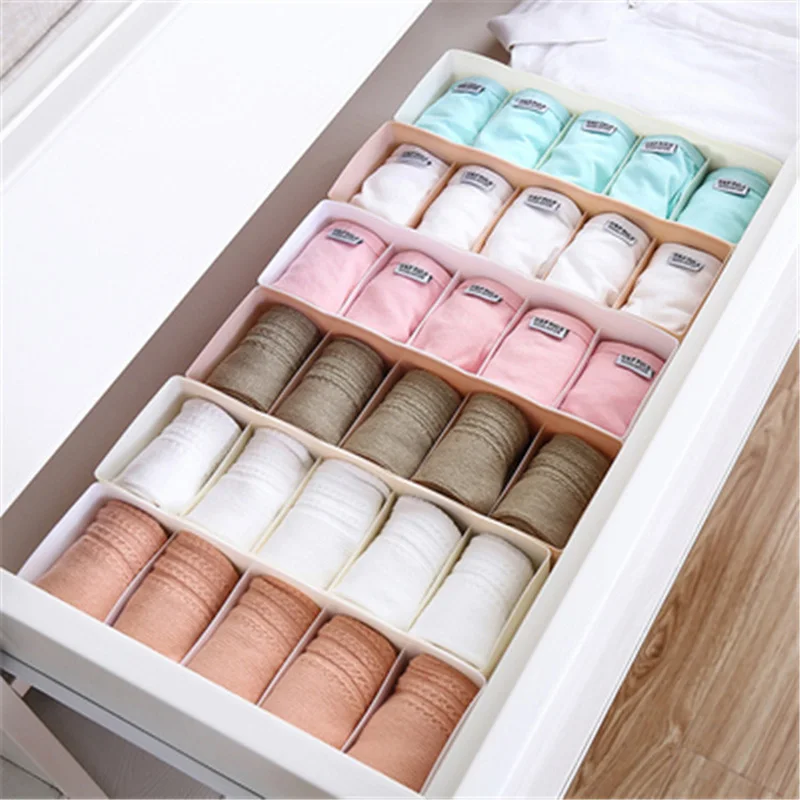 5 Grids Dormitory Closet Organizer For Socks Home Separated Underwear Storage Box Home Foldable Clothes Bra Drawer Organiser
5 Grids Dormitory Closet Organizer For Socks Home Separated Underwear Storage Box Home Foldable Clothes Bra Drawer Organiser