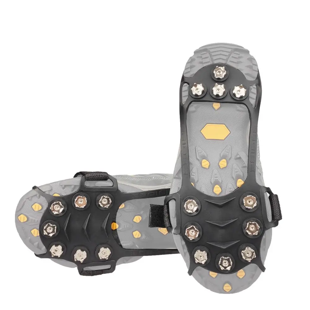 1 Pair Outdoor Sports Anti Slip Climbing Shoe Spikes Spiked Shoes Skiing Shoes 11 Studs Anti-Skid Crampons
1 Pair Outdoor Sports Anti Slip Climbing Shoe Spikes Spiked Shoes Skiing Shoes 11 Studs Anti-Skid Crampons