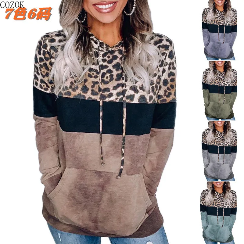 joker Hoodies Women Sweatshirt Sudaderas Vintage Autumn Leopard Print Loose Hooded Long-Sleeved clothes Dropshipping LDM200818
joker Hoodies Women Sweatshirt Sudaderas Vintage Autumn Leopard Print Loose Hooded Long-Sleeved clothes Dropshipping LDM200818