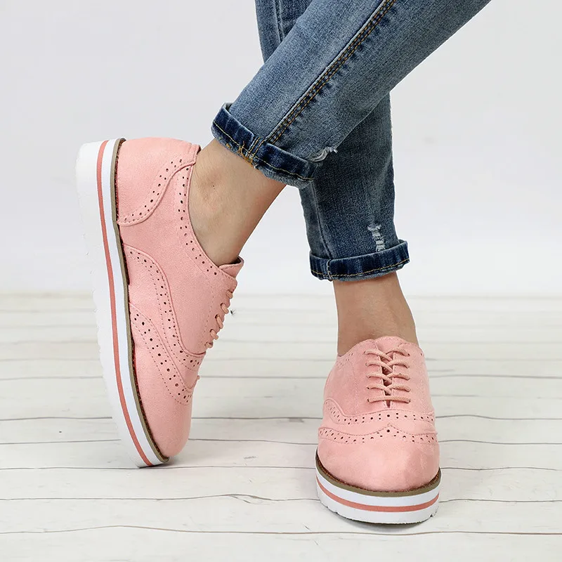 Oxford shoes women spring flat shoes sewing hollow fashion lace-up women's shoes casual comfortable non-slip outdoor shoes
Oxford shoes women spring flat shoes sewing hollow fashion lace-up women's shoes casual comfortable non-slip outdoor shoes