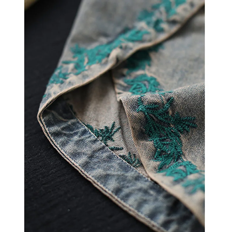 New Brand Spliced Wide Leg Pants Female Embroidery High Waist Jeans Woman Fashions Loose Casual Pants Plus Size Jeans Vintage
New Brand Spliced Wide Leg Pants Female Embroidery High Waist Jeans Woman Fashions Loose Casual Pants Plus Size Jeans Vintage