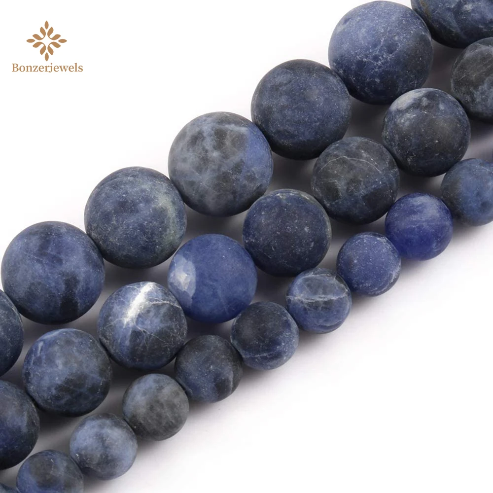 Natural Blue White Matte Sodalite Jaspers Stone Loose Spacer Beads For Jewelry Making DIY Accessories 15 Inches 4 6 8 10 12MM
Natural Blue White Matte Sodalite Jaspers Stone Loose Spacer Beads For Jewelry Making DIY Accessories 15 Inches 4 6 8 10 12MM
