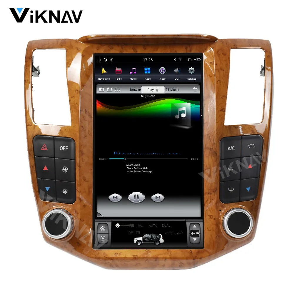 Автомобильная магнитола с вертикальным экраном на Android для Lexus RX RX300 RX330 RX350 RX400H 2004-2008, автомобильный GPS-навигатор, мультимедийный DVD-плеер
Автомобильная магнитола с вертикальным экраном на Android для Lexus RX RX300 RX330 RX350 RX400H 2004-2008, автомобильный GPS-навигатор, мультимедийный DVD-плеер