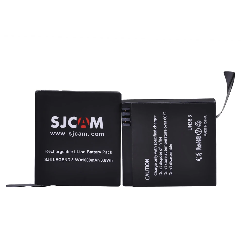 2Pc Original SJCAM SJ6 LEGEND Battery 1000mAh for SJ6 Legend SJ6 Legend Air Sports DV Cameras
2Pc Original SJCAM SJ6 LEGEND Battery 1000mAh for SJ6 Legend SJ6 Legend Air Sports DV Cameras