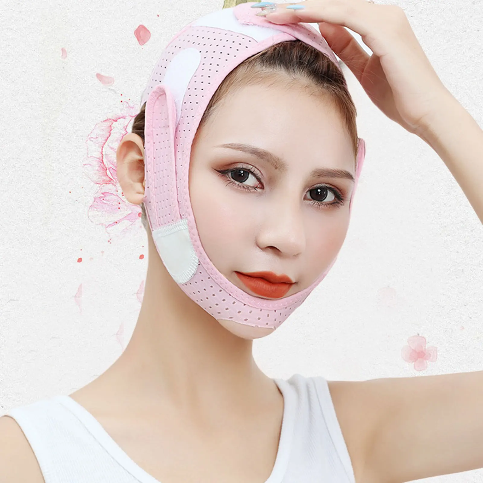 Elastic Face Slimming Bandage V Line Face Shaper Women Chin Cheek Lift Up Belt Facial Massage Strap Face Skin Care Beauty Tools
Elastic Face Slimming Bandage V Line Face Shaper Women Chin Cheek Lift Up Belt Facial Massage Strap Face Skin Care Beauty Tools