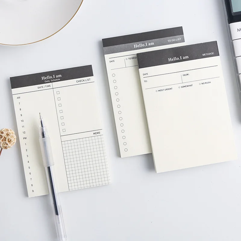 Sample Weekly Daily Plan Memo Pad Sticky Notes Cute Tearable Notebook School Supplies Stationery Notepad escolar
Sample Weekly Daily Plan Memo Pad Sticky Notes Cute Tearable Notebook School Supplies Stationery Notepad escolar