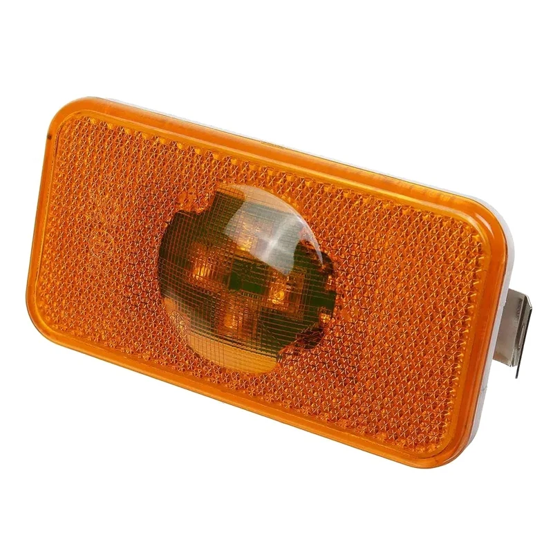 24V Car Truck LED Side Marker Light Amber Indicator Lamp 4 LED for Volvo Trucks FM/FH
24V Car Truck LED Side Marker Light Amber Indicator Lamp 4 LED for Volvo Trucks FM/FH
