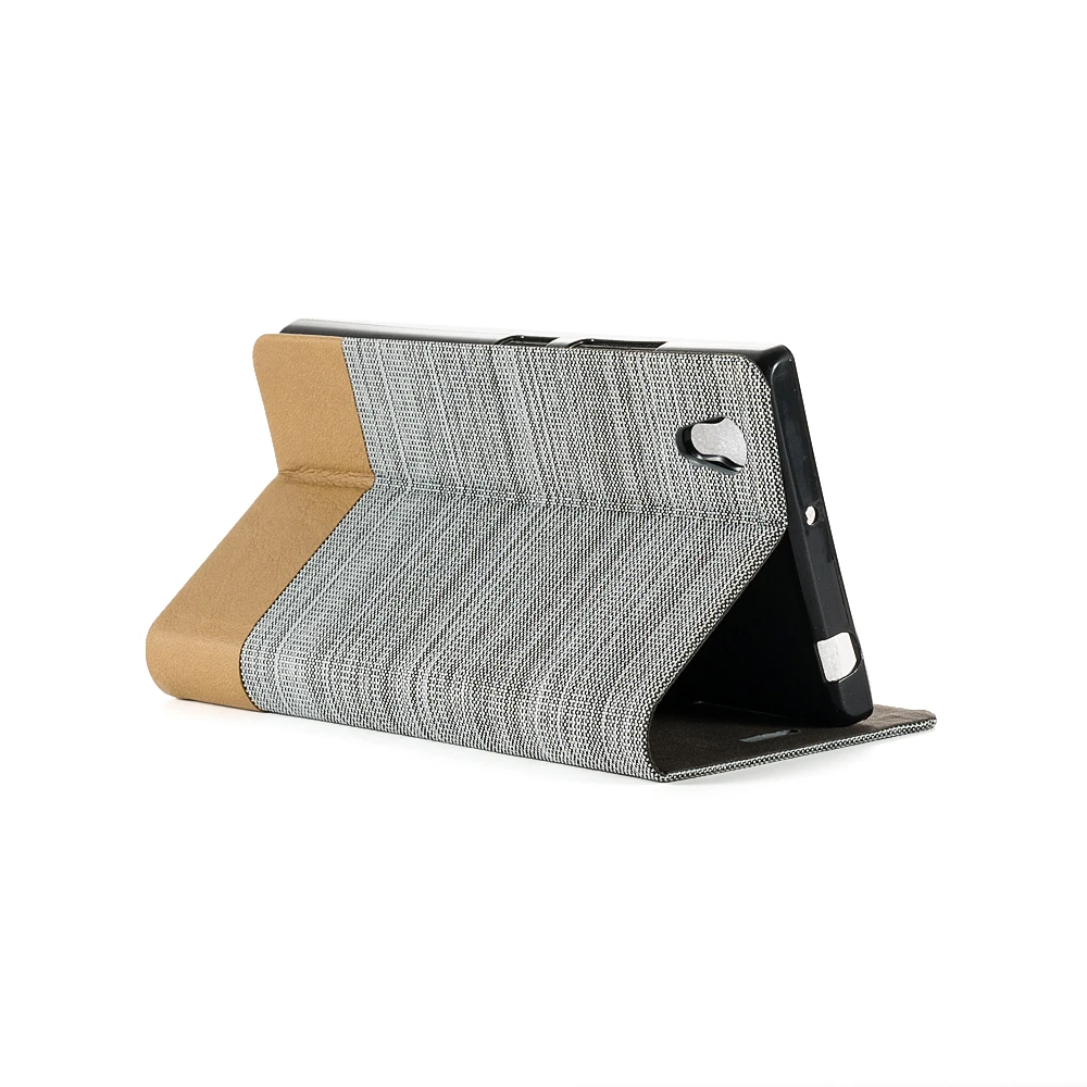 Чехол-книжка для Lenovo P70 Роскошный чехол-бумажник из искусственной кожи с откидной