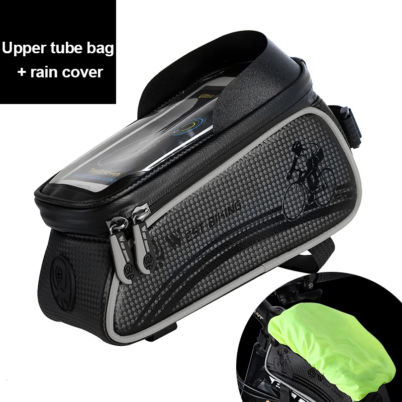 Bicycle waterproof bag touch screen mobile phone front beam chartered front tube bag mountain bike riding bag bike Accessories
Bicycle waterproof bag touch screen mobile phone front beam chartered front tube bag mountain bike riding bag bike Accessories