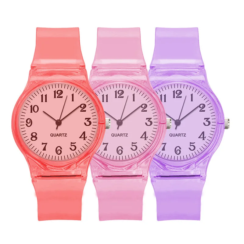 Fashion kids watch children quartz watches wrist watch for kids clocks out sport student Transparent plastic kids watch gifts
Fashion kids watch children quartz watches wrist watch for kids clocks out sport student Transparent plastic kids watch gifts