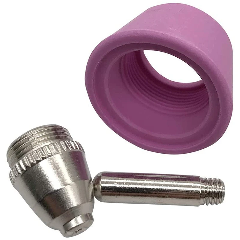 40Pcs Plasma Cutter Torch Consumables Electrode Nozzles Cups Kit for AG-60 SG-55 WSD-60 Fit CUT-60 LGK-60 Plasma Cutter 
40Pcs Plasma Cutter Torch Consumables Electrode Nozzles Cups Kit for AG-60 SG-55 WSD-60 Fit CUT-60 LGK-60 Plasma Cutter