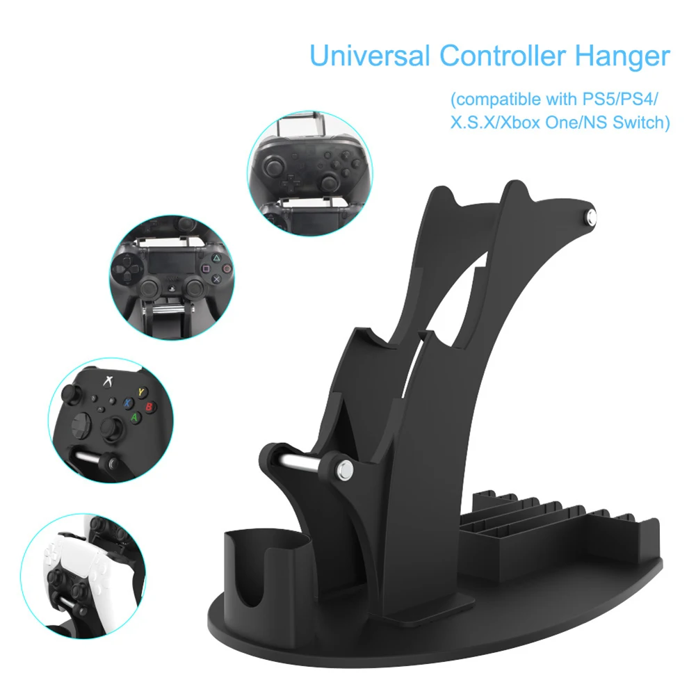 Universal 3 in 1 Controller Bracket Remote Controller Stand Holder Game Disc Storage for PS5 PS4 Xbox Switch Game Accessories
Universal 3 in 1 Controller Bracket Remote Controller Stand Holder Game Disc Storage for PS5 PS4 Xbox Switch Game Accessories