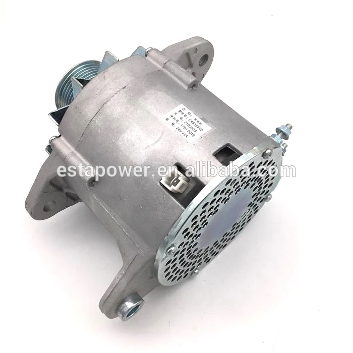 Heavy Truck Alternator 4938600 37N-01010 Charge Alternator Assembly PN: C4938600 24V for 4BT 6BT Engine
Heavy Truck Alternator 4938600 37N-01010 Charge Alternator Assembly PN: C4938600 24V for 4BT 6BT Engine