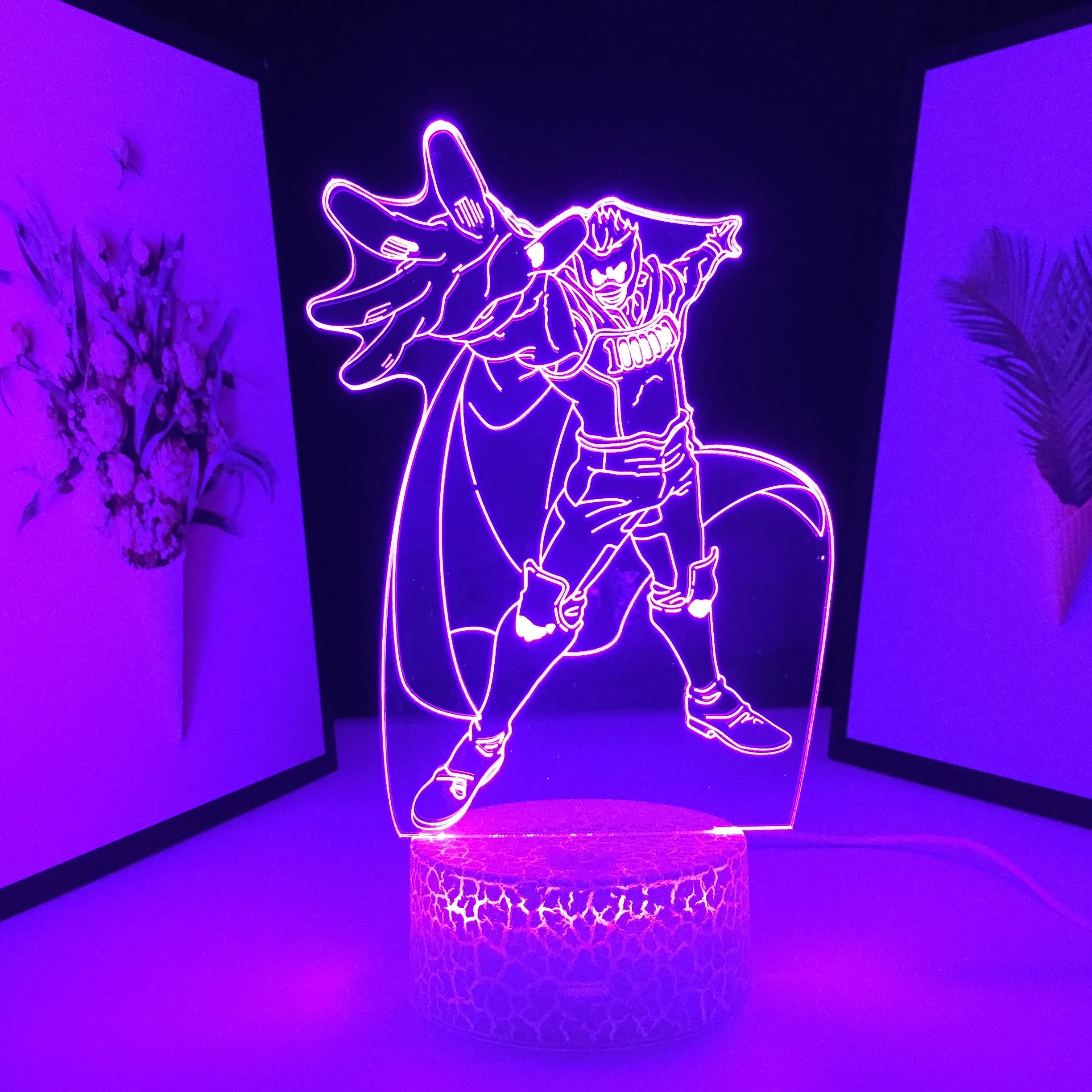 3D LED Lamp Anime My Hero Academia Million Mirio Togata Lamp for Birthday Gift Bedroom Decoration Mirio Togata Night Light
3D LED Lamp Anime My Hero Academia Million Mirio Togata Lamp for Birthday Gift Bedroom Decoration Mirio Togata Night Light