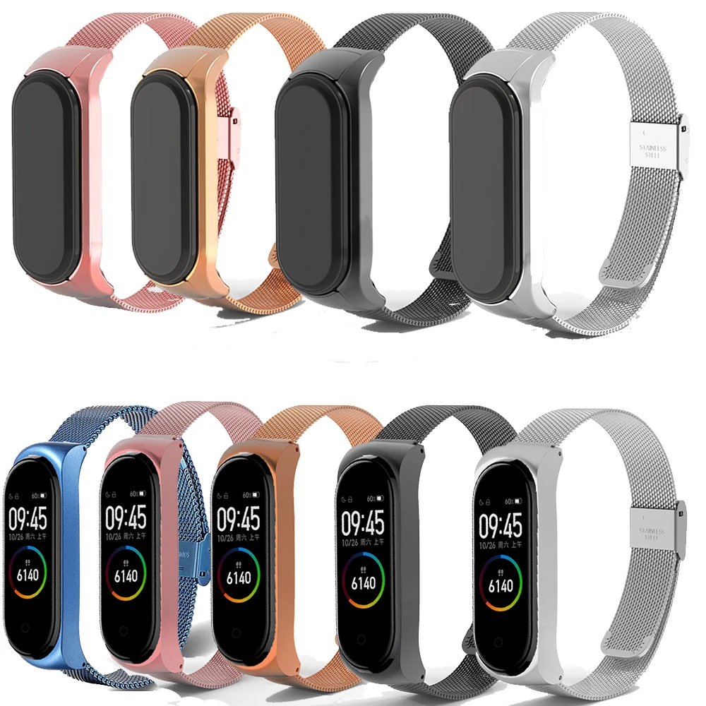 Compatible Xiaomi 6/5/4/3 band strap Stainless Steel Replacement Strap Metal Bracelet Accessories for Xiaom Band Wristband
Compatible Xiaomi 6/5/4/3 band strap Stainless Steel Replacement Strap Metal Bracelet Accessories for Xiaom Band Wristband