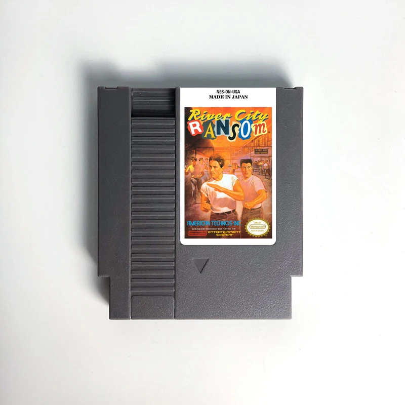 River City Ransom Game Cartridge For NES Console 72 Pins
River City Ransom Game Cartridge For NES Console 72 Pins