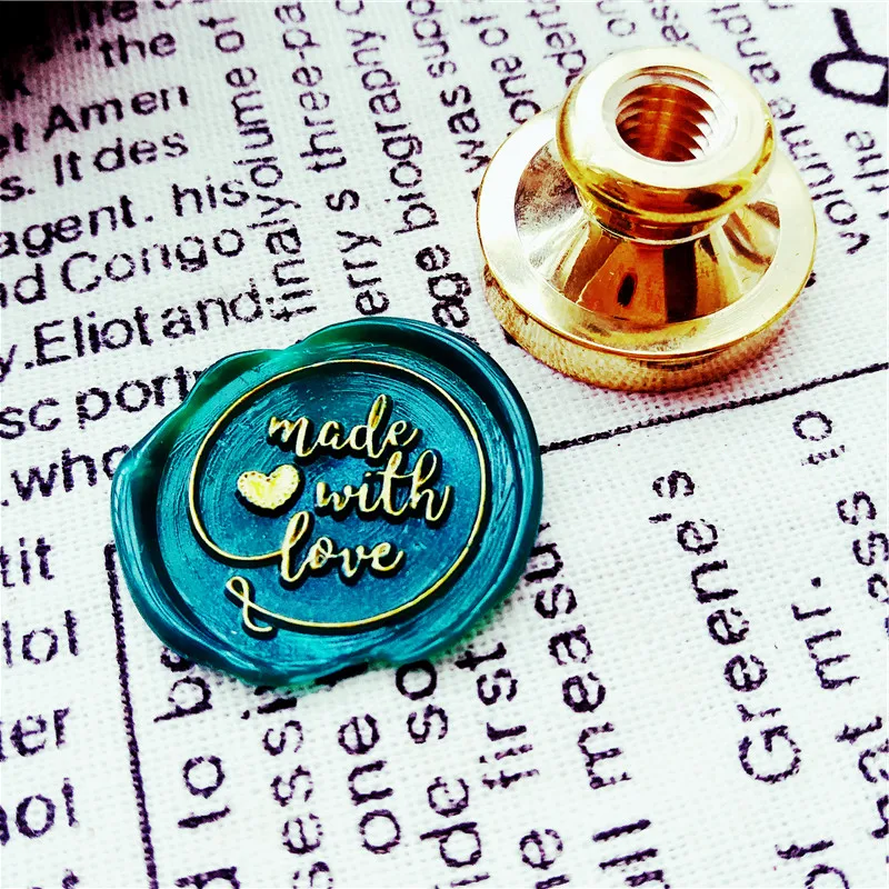 Made with Love wax seal stamp/ Made with heart /wax sealing kit /Wax seal Gift Package /Gift for him/Gift for her/ wax stamp
Made with Love wax seal stamp/ Made with heart /wax sealing kit /Wax seal Gift Package /Gift for him/Gift for her/ wax stamp