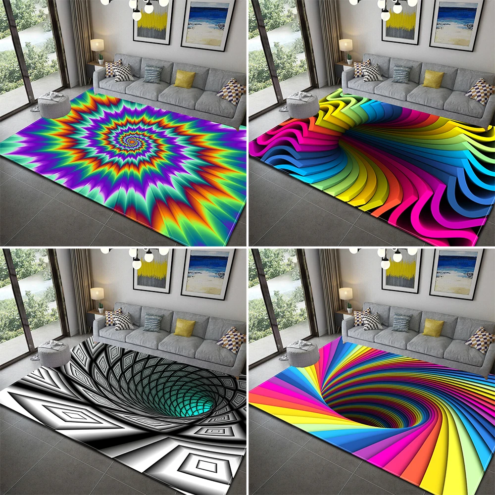 3D Abstract Pattern Carpets for Living Room Bedroom Large Area Carpet Kids play Floor Mat Child Swirl Area Rugs
3D Abstract Pattern Carpets for Living Room Bedroom Large Area Carpet Kids play Floor Mat Child Swirl Area Rugs