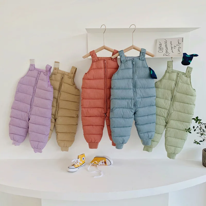 Baby Clothes Overalls for Children Winter Baby One-piece Crawling Suit Boys Thick Pants Cotton Filling Kids Jumpsuit 12M-3 Years
Baby Clothes Overalls for Children Winter Baby One-piece Crawling Suit Boys Thick Pants Cotton Filling Kids Jumpsuit 12M-3 Years