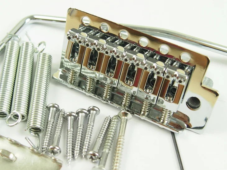 The electric guitar rock bridge Pull string board line bridge single wave tremolo system
The electric guitar rock bridge Pull string board line bridge single wave tremolo system