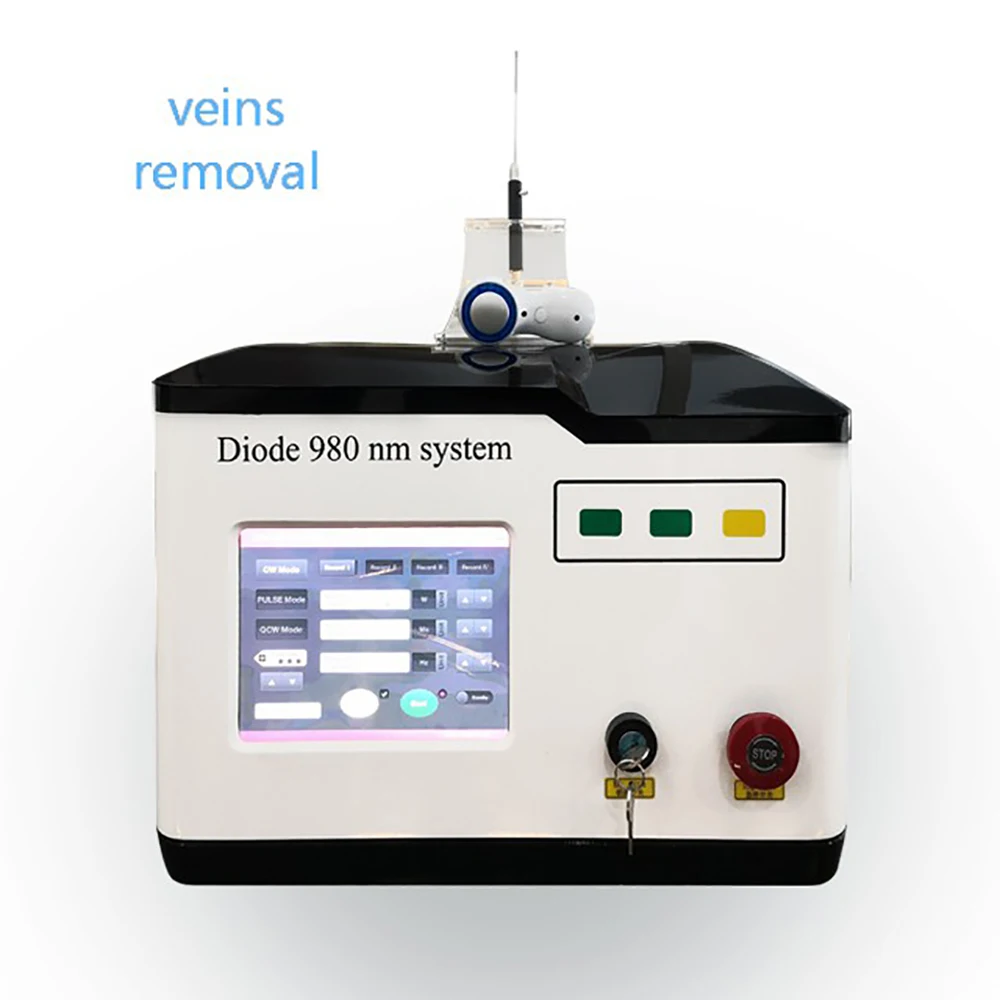 

Professional Red Blood Removal 980nm Diode Laser Spider Veins removal Fat Removal Reduce Cellulite Lipolaser Liposuction