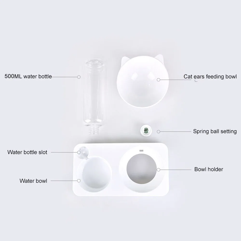 Pet Bowl Automatic Feeder Dog Cat Food Bowl with Water Dispenser Double Dog Drinking Bowl Cat Dish Bowls for Pet Food Supplies
Pet Bowl Automatic Feeder Dog Cat Food Bowl with Water Dispenser Double Dog Drinking Bowl Cat Dish Bowls for Pet Food Supplies
