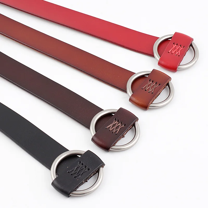 2020 new needleless perforated leather women's belt leisure decoration belt fashion cattle two layer belt women
2020 new needleless perforated leather women's belt leisure decoration belt fashion cattle two layer belt women