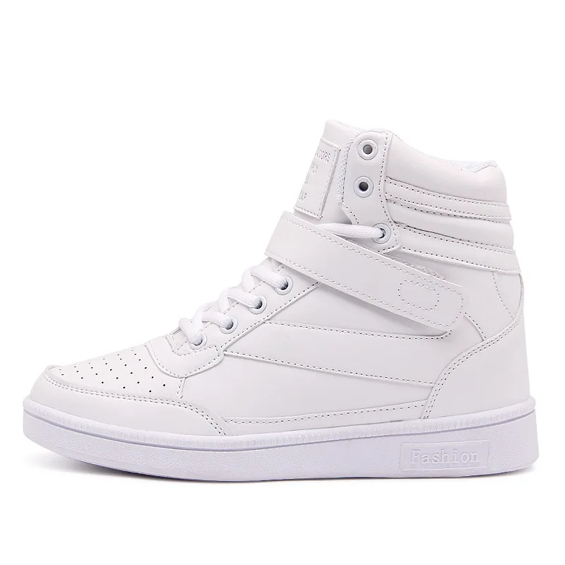 High-top Women's Shoes White Shoes 2021 Spring and Autumn Solid Color Stitching Lace-up Flat Shoes Outdoor Casual Sports Shoes
High-top Women's Shoes White Shoes 2021 Spring and Autumn Solid Color Stitching Lace-up Flat Shoes Outdoor Casual Sports Shoes