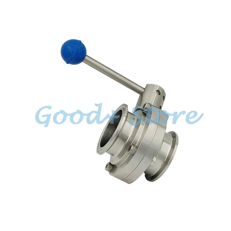 Sanitary Grade SS304 Butterfly Valve Tri Clamp Butterfly Valve Quick Installation fit Pipe OD 76mm-159mm
Sanitary Grade SS304 Butterfly Valve Tri Clamp Butterfly Valve Quick Installation fit Pipe OD 76mm-159mm