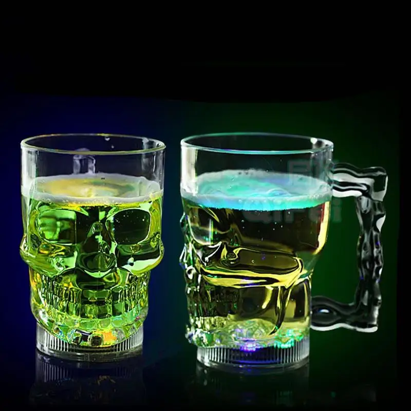 Tea Cup Lighting Mug LED Flash Magic Color Changing Skull Cup Beer Coffee Milk Tea Mug Wine Whisky Bar Pub Water Travel Gift
Tea Cup Lighting Mug LED Flash Magic Color Changing Skull Cup Beer Coffee Milk Tea Mug Wine Whisky Bar Pub Water Travel Gift