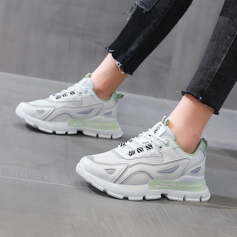 Весна 2021, новинка, дышащая Студенческая обувь для отца, женские кроссовки ins, беговые кроссовки, женские кроссовки Leosoxs KuaFu, обувь для женщин
Весна 2021, новинка, дышащая Студенческая обувь для отца, женские кроссовки ins, беговые кроссовки, женские кроссовки Leosoxs KuaFu, обувь для женщин