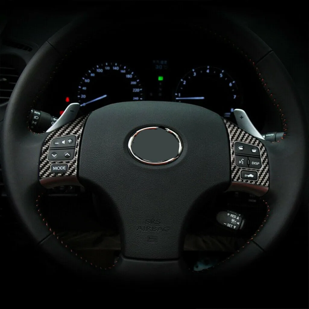 2 * Внутренняя оплетка рулевого колеса, отделка из углеродного волокна для Lexus IS250 350 2006-2012, автомобильные аксессуары, декоративная полоса
2 * Внутренняя оплетка рулевого колеса, отделка из углеродного волокна для Lexus IS250 350 2006-2012, автомобильные аксессуары, декоративная полоса