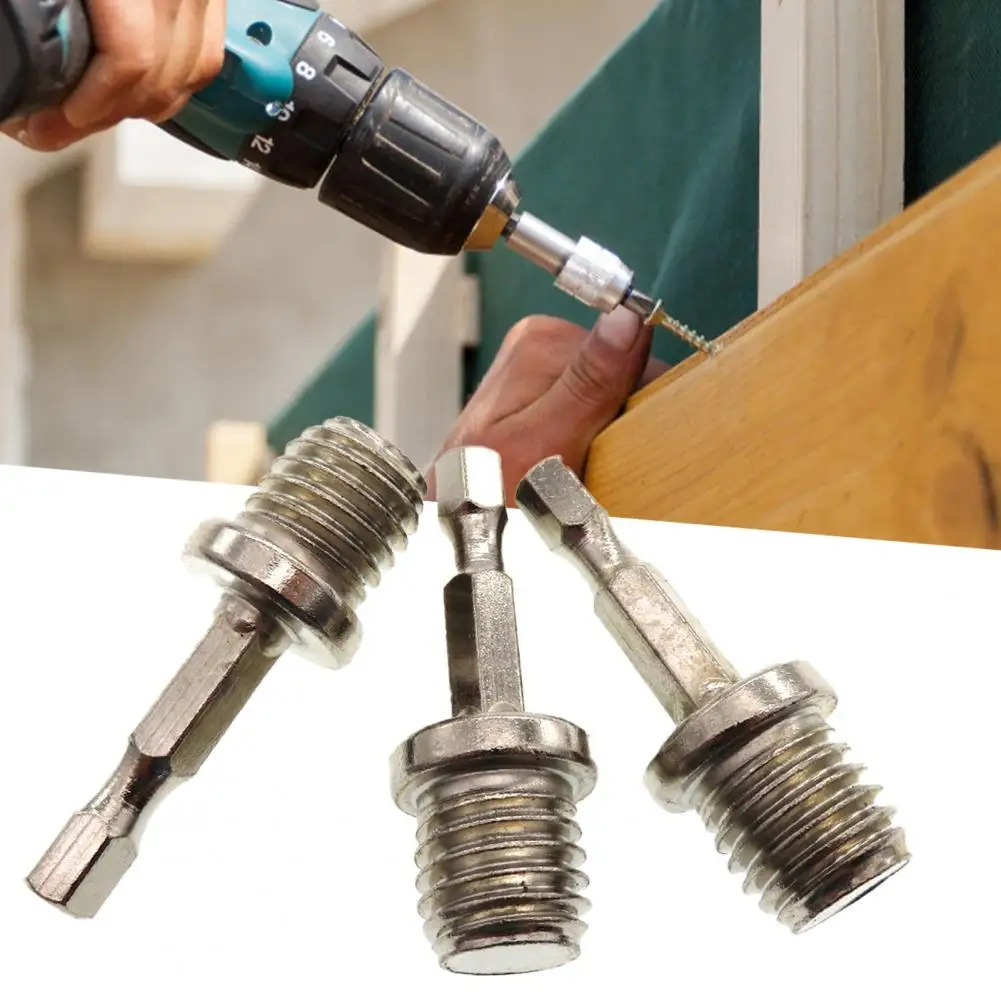 Professional Thread Keyless Drill Chuck Adapter Long Service Life Hex Shank Adapter Secure Clamping for Impact Driver
Professional Thread Keyless Drill Chuck Adapter Long Service Life Hex Shank Adapter Secure Clamping for Impact Driver