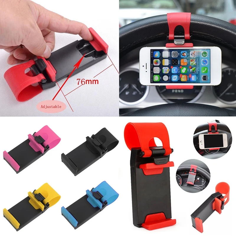 For Universal Car Steering Wheel Mobile Phone Holder Bracket Mount for iPhone Samsung ABS Phone Holder Auto Accessories
For Universal Car Steering Wheel Mobile Phone Holder Bracket Mount for iPhone Samsung ABS Phone Holder Auto Accessories