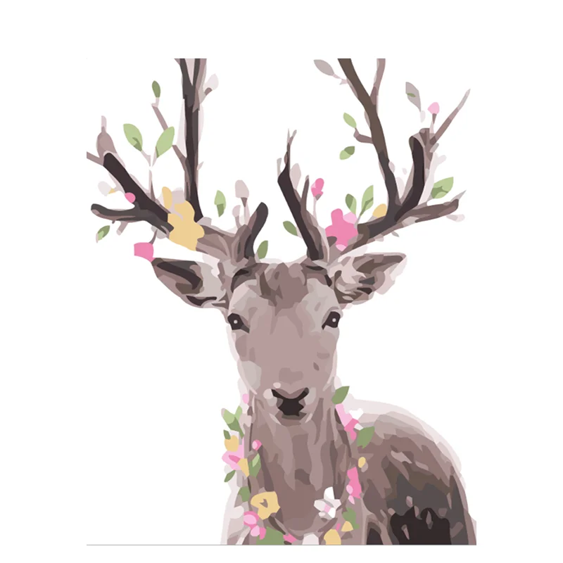 Deer Oil Painting By Number Animal Handmade Acrylic Paints To Picture For Wall Art Drawing DIY Kit Color Home Decoration Room
Deer Oil Painting By Number Animal Handmade Acrylic Paints To Picture For Wall Art Drawing DIY Kit Color Home Decoration Room