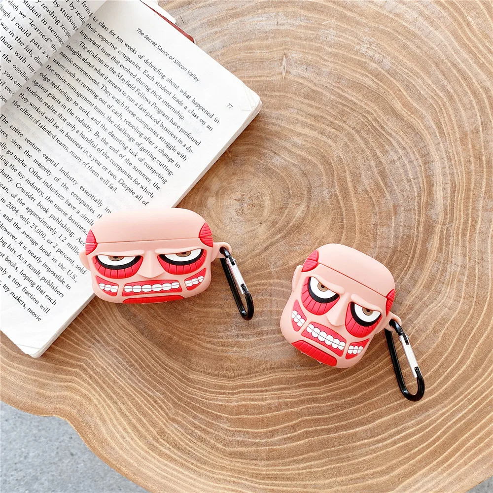 Силиконовый чехол для Airpods Pro, противоударный чехол для наушников «атака на Титанов», милый чехол для Airpods, мягкий чехол для airpod 3, чехол
Силиконовый чехол для Airpods Pro, противоударный чехол для наушников «атака на Титанов», милый чехол для Airpods, мягкий чехол для airpod 3, чехол