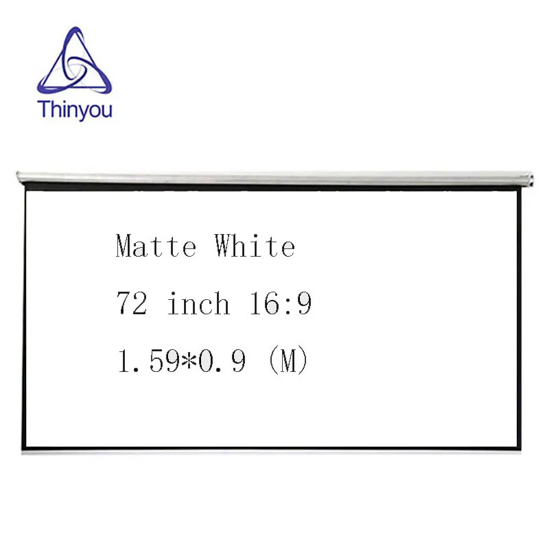 Thinyou 72 inch 16:9 Projector HD Screen Portable Folded Front Projection Screen Fabric With Eyelets Without Frame pantallas
Thinyou 72 inch 16:9 Projector HD Screen Portable Folded Front Projection Screen Fabric With Eyelets Without Frame pantallas