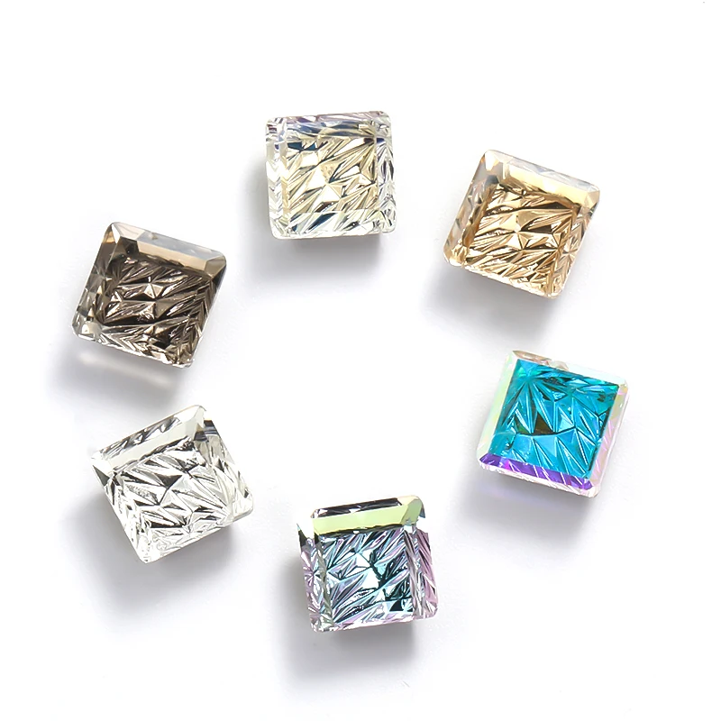 Astrobox New 10x10mm 14x14mm Square Relief Nail Art Crystal Loose Gem Beads Glue On Rhinestone DIY Nails Decoration Accessories
Astrobox New 10x10mm 14x14mm Square Relief Nail Art Crystal Loose Gem Beads Glue On Rhinestone DIY Nails Decoration Accessories