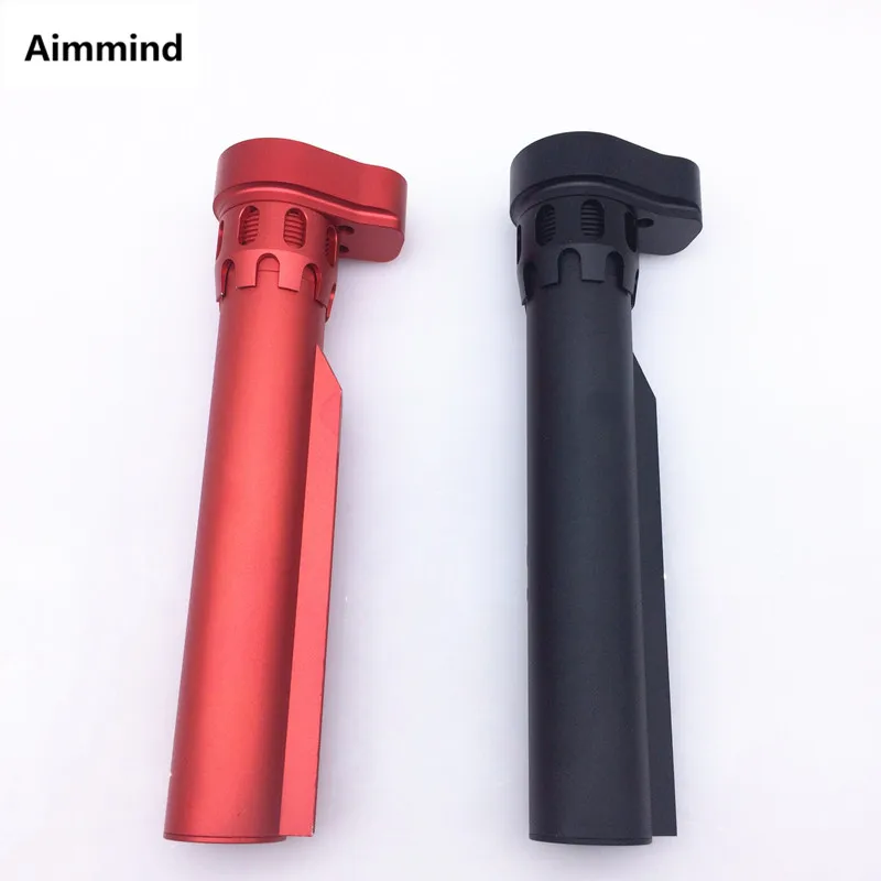 Tactical 6 Position for Airsoft M4/M16 Series AEGs Retractable Stock Light weight CNC Stock Extension Tube
Tactical 6 Position for Airsoft M4/M16 Series AEGs Retractable Stock Light weight CNC Stock Extension Tube