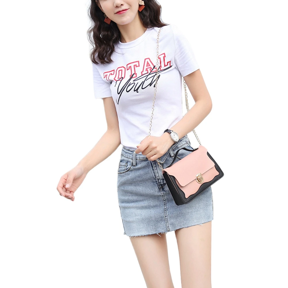 2020 New Women Fashion Shoulder Bags Metal Chain Strap Exquisite Bag PU Leather Messenger Bags Casual Crossbody Bag for Girls
2020 New Women Fashion Shoulder Bags Metal Chain Strap Exquisite Bag PU Leather Messenger Bags Casual Crossbody Bag for Girls