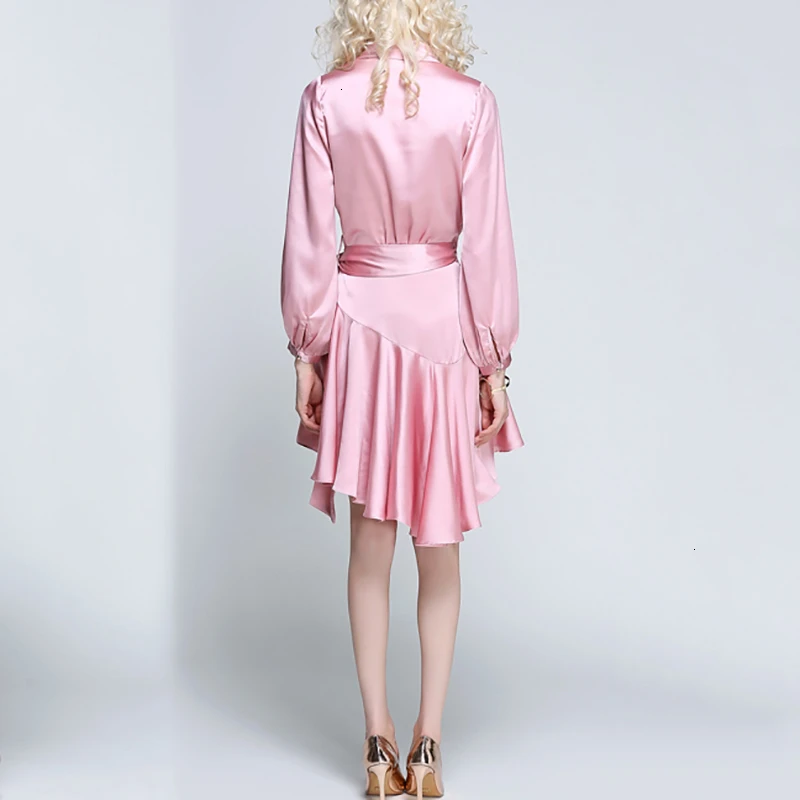 SeeBeautiful New Fashion Summer 2021 V-neck Long Sleeve Lace-up Stitching Pleated Ruffles Irregular LooseDress Women N906
SeeBeautiful New Fashion Summer 2021 V-neck Long Sleeve Lace-up Stitching Pleated Ruffles Irregular LooseDress Women N906