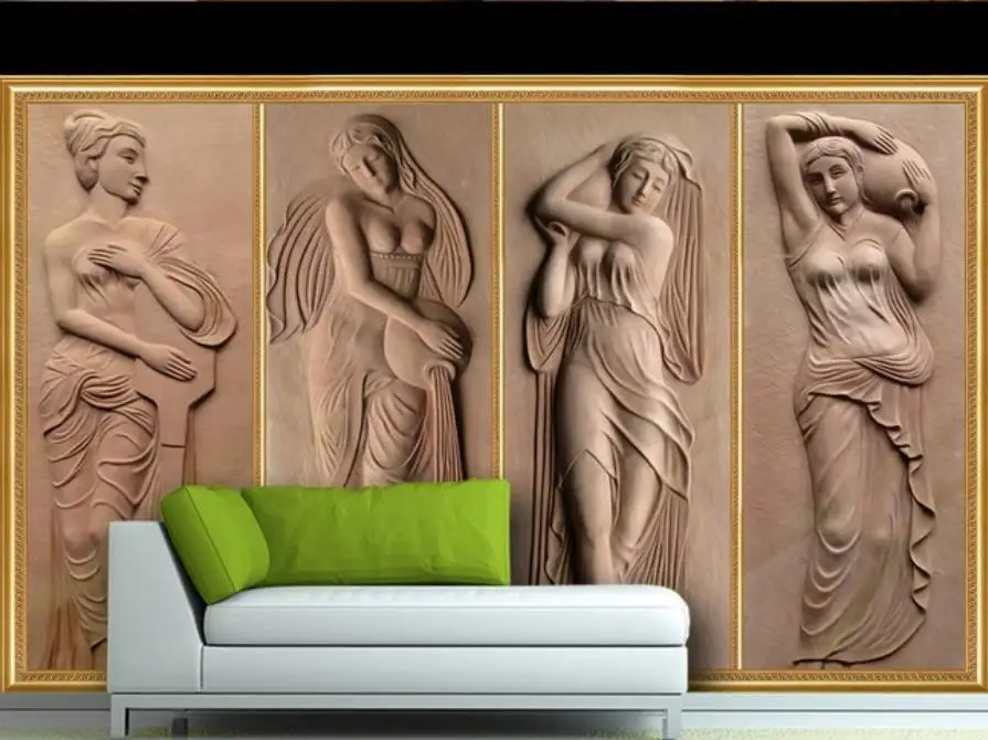 Custom 3D Wall Murals Wallpaper Character relief wallpaper for bedroom walls living room Background wall High-quality decoration
Custom 3D Wall Murals Wallpaper Character relief wallpaper for bedroom walls living room Background wall High-quality decoration