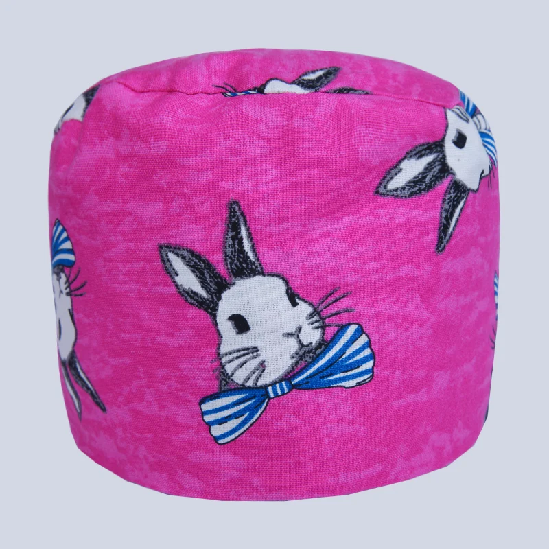 Rose Rabbit Scrub Caps Pattern Veterinary Nursing Work Hat Women Men 100% Cotton Dental Clinic Beautician Chef Skull Cap
Rose Rabbit Scrub Caps Pattern Veterinary Nursing Work Hat Women Men 100% Cotton Dental Clinic Beautician Chef Skull Cap