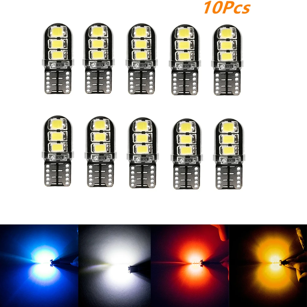 10 шт. T10 светодиодный лампы W5W 6SMD водонепроницаемый номерной знак Клин лампа для чтения купольная лампа для автомобиля парковочная дверь бок...
10 шт. T10 светодиодный лампы W5W 6SMD водонепроницаемый номерной знак Клин лампа для чтения купольная лампа для автомобиля парковочная дверь бок...