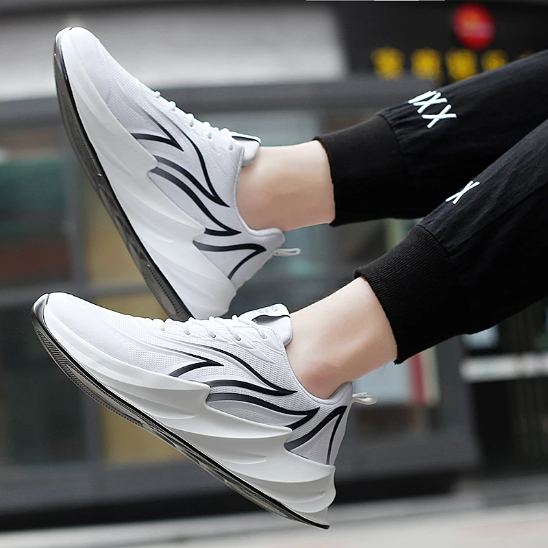 Men's Sports Shoes Solid White Fashion Knitting Casual Shoes Men Sneaker Sapato Zapatos Casuales For Para Hombre
Men's Sports Shoes Solid White Fashion Knitting Casual Shoes Men Sneaker Sapato Zapatos Casuales For Para Hombre