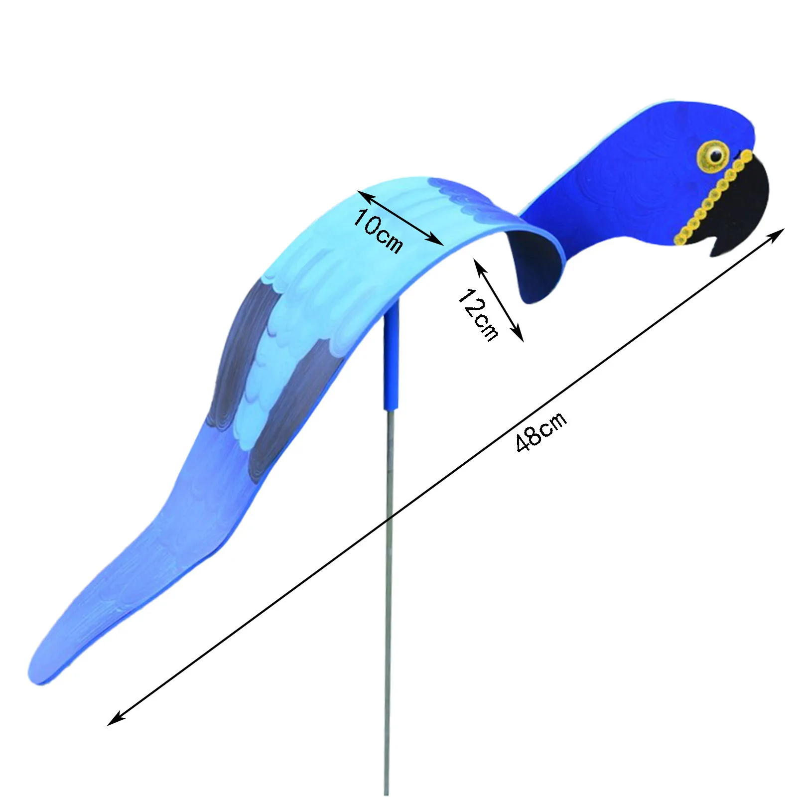 The whirlpool bird gardening decoration rotates with the breeze. 40cm large. Boutique durable whirlwind bird. Whimsical bird F4
The whirlpool bird gardening decoration rotates with the breeze. 40cm large. Boutique durable whirlwind bird. Whimsical bird F4