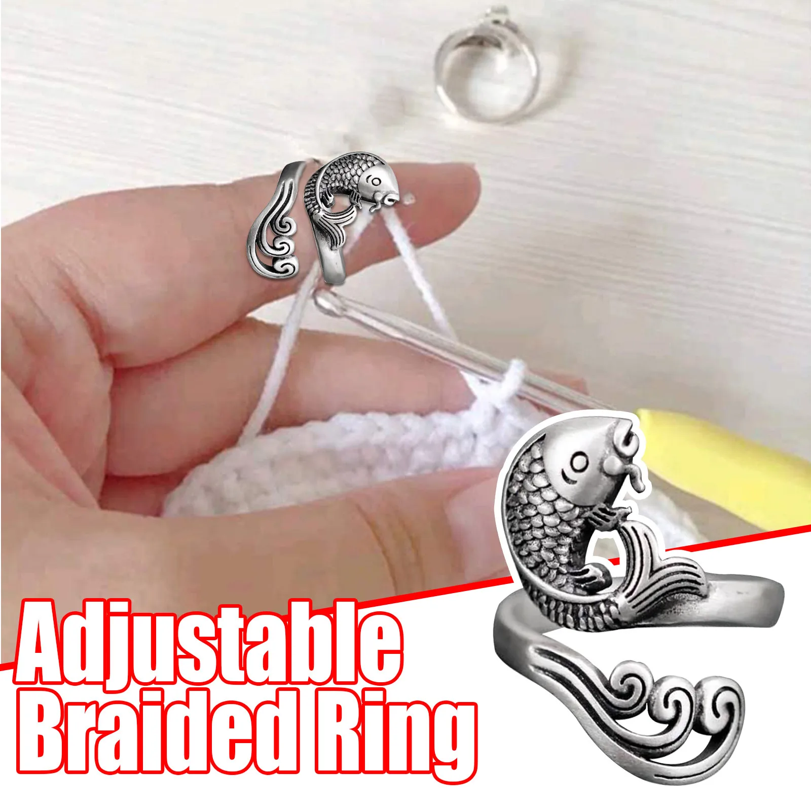 Vintage Peacock Shape Knitting Ring Loop Crochet Loop Knitting Accessories Adjustable Knitting Ring Finger Wear Thimble Tools
Vintage Peacock Shape Knitting Ring Loop Crochet Loop Knitting Accessories Adjustable Knitting Ring Finger Wear Thimble Tools